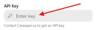 api key